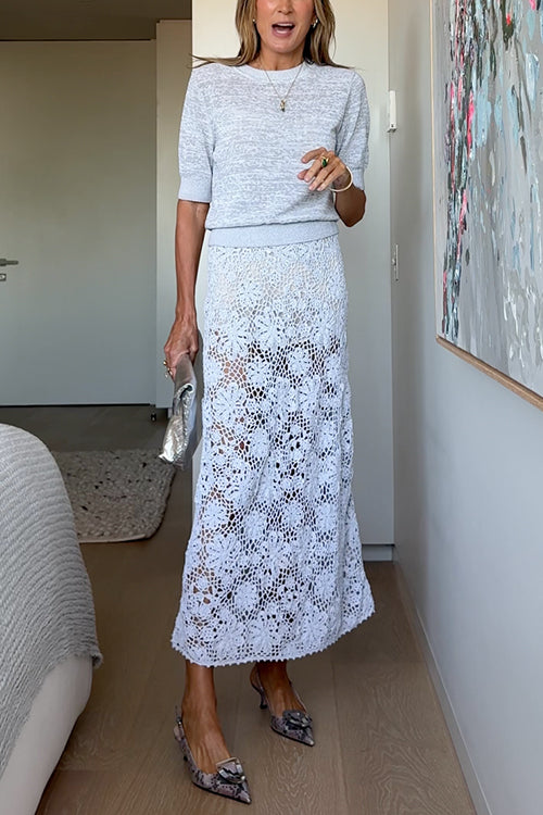 Margherita - Lace Skirt Set